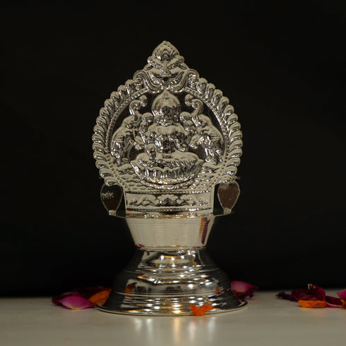 Pure Silver Kamakshi Diya 21g